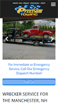 Mobile Screenshot of precisiontowingnh.com